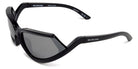 Balenciaga® BB0289S BB0289S 001 71 - Black Sunglasses
