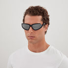 Balenciaga® BB0289S BB0289S 001 71 - Black Sunglasses