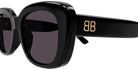 Balenciaga® BB0295SK BB0295SK 001 54 - Black Sunglasses