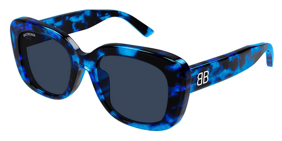 Balenciaga® BB0295SK BB0295SK 004 54 - Blue Sunglasses