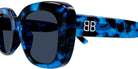 Balenciaga® BB0295SK BB0295SK 004 54 - Blue Sunglasses