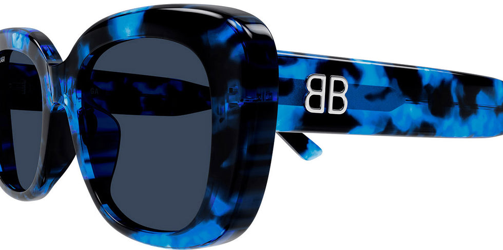 Balenciaga® BB0295SK BB0295SK 004 54 - Blue Sunglasses