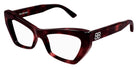 Balenciaga® BB0296O BB0296O 002 53 - Havana Eyeglasses