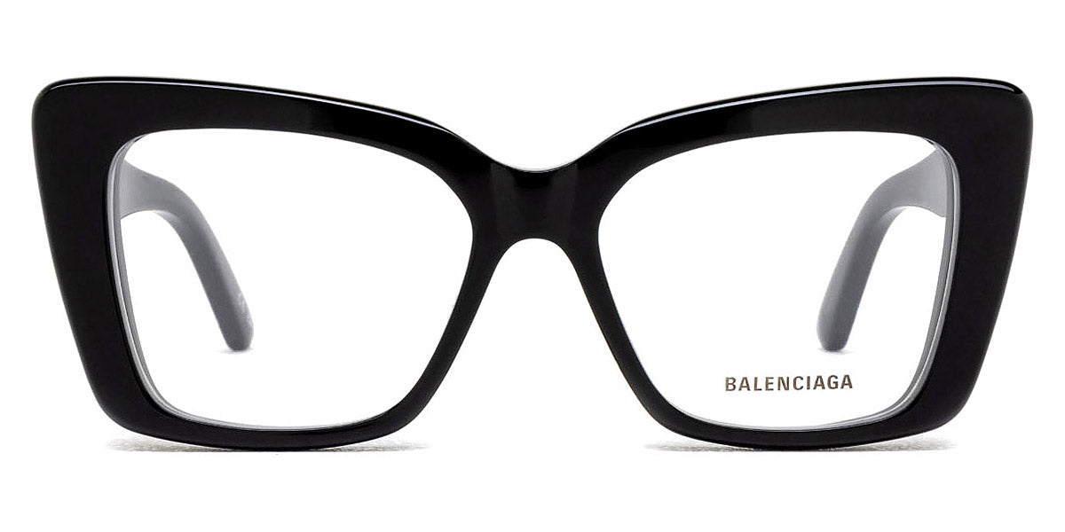 Balenciaga® BB0297O BB0297O 001 52 - Black Eyeglasses