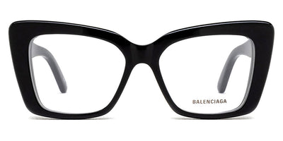 Balenciaga® BB0297O BB0297O 001 52 - Black Eyeglasses