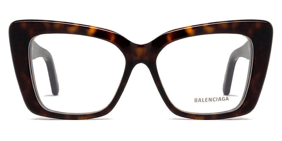 Balenciaga® BB0297O BB0297O 002 52 - Havana Eyeglasses