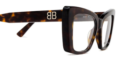 Balenciaga® BB0297O BB0297O 002 52 - Havana Eyeglasses