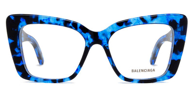 Balenciaga® BB0297O BB0297O 004 52 - Blue Eyeglasses