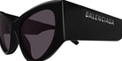 Balenciaga® BB0300S BB0300S 001 56 - Black Sunglasses