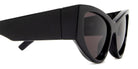 Balenciaga® BB0300S BB0300S 001 56 - Black Sunglasses