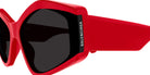 Balenciaga® BB0302S BB0302S 004 66 - Red Sunglasses