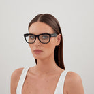 Balenciaga® BB0309O BB0309O 001 54 - Black Eyeglasses