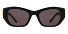 Balenciaga® BB0311SK BB0311SK 001 53 - Black Sunglasses