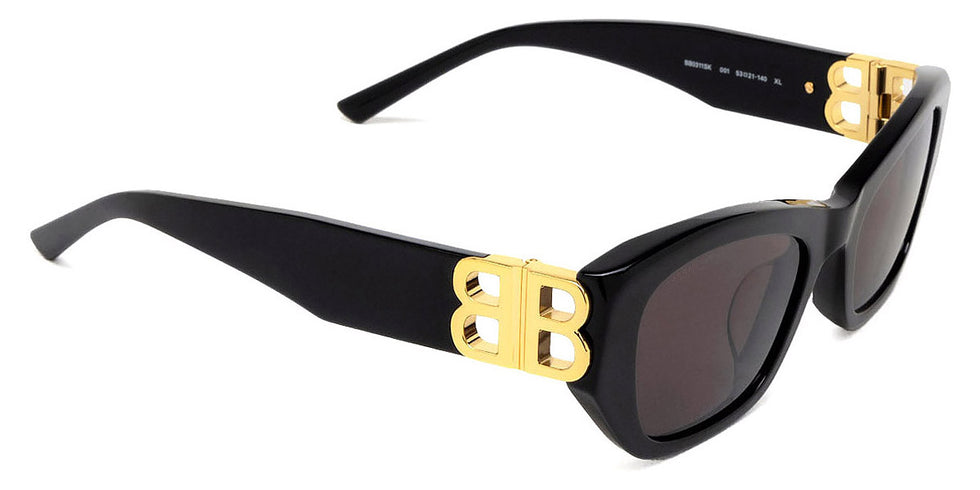 Balenciaga® BB0311SK BB0311SK 001 53 - Black Sunglasses