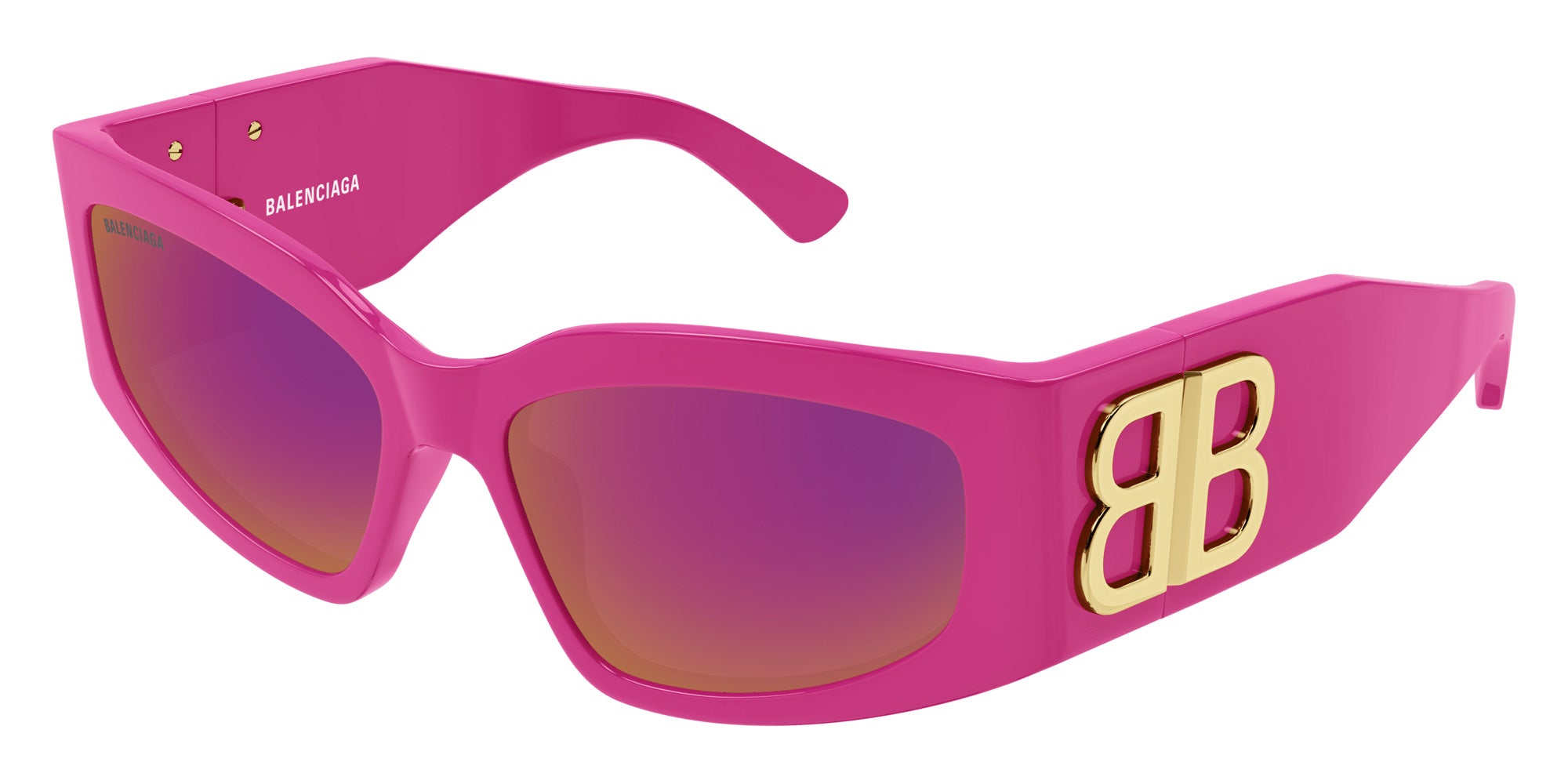Balenciaga® BB0321S BB0321S 011 57 Sunglasses - 011-Fuchsia