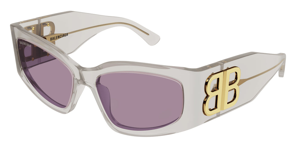 Balenciaga® BB0321S BB0321S 012 57 Sunglasses - 012-White