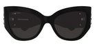 Balenciaga® BB0322S BB0322S 007 55 Sunglasses - 007-Black