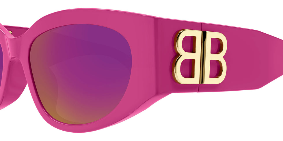 Balenciaga® BB0324SK BB0324SK 010 55 Sunglasses - 010-Fuchsia