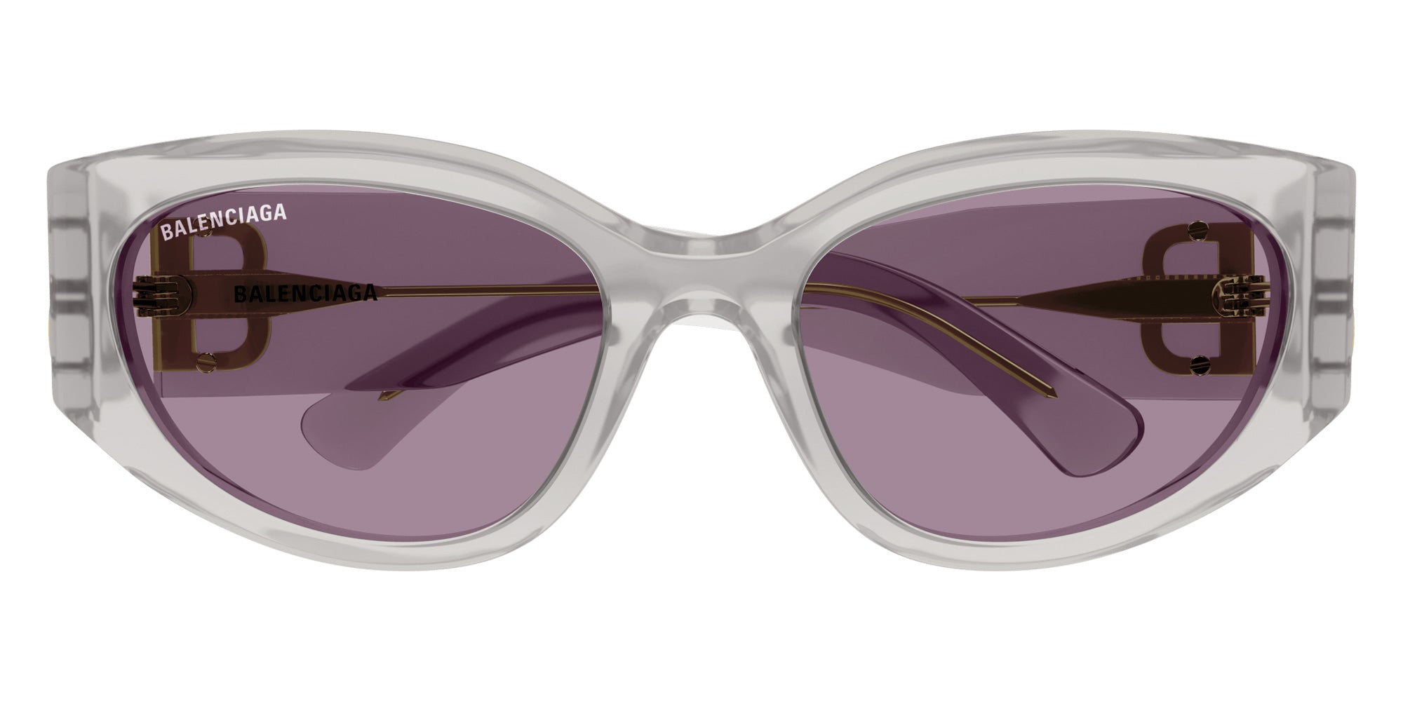 Balenciaga® BB0324SK BB0324SK 011 55 Sunglasses - 011-White
