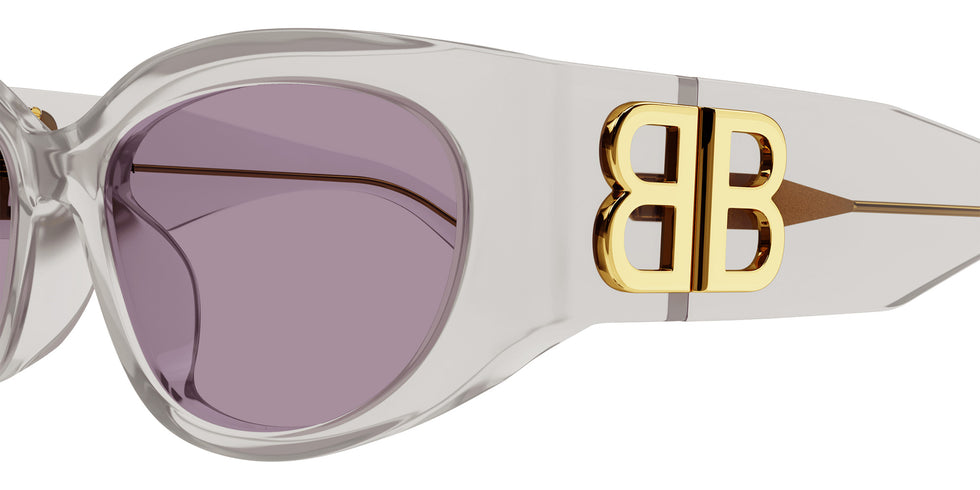 Balenciaga® BB0324SK BB0324SK 011 55 Sunglasses - 011-White