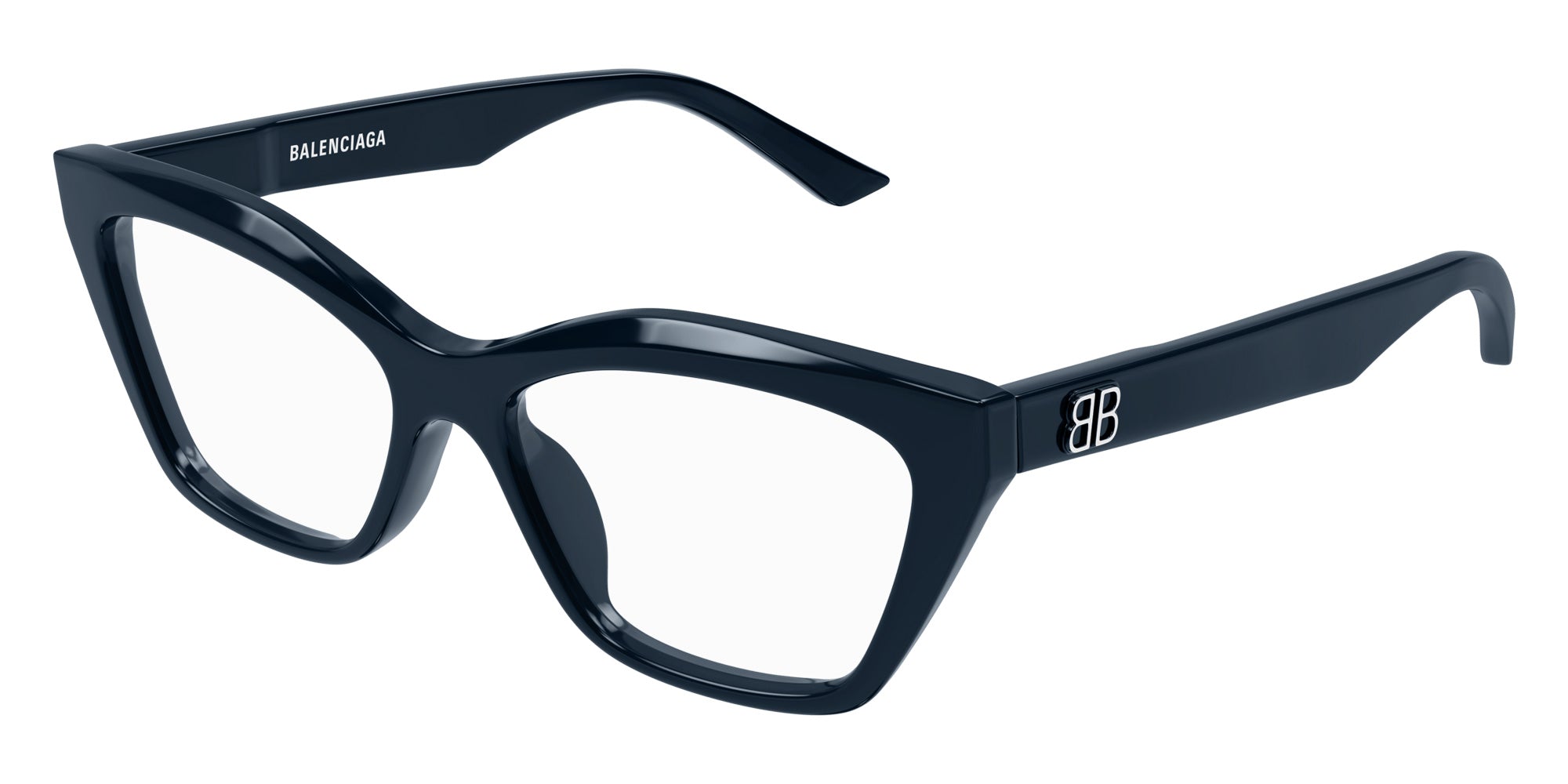 Balenciaga® BB0342O BB0342O 009 55 Eyeglasses - 009-Blue
