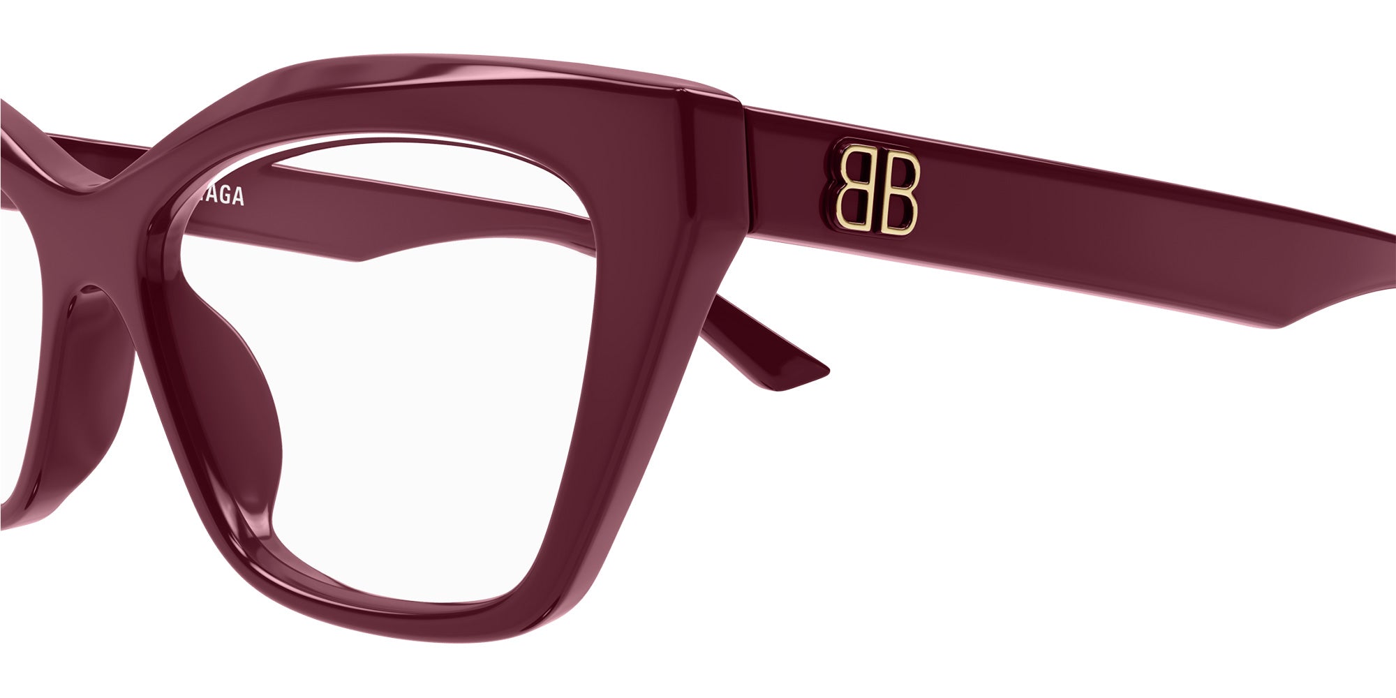 Balenciaga® BB0342O BB0342O 010 55 Eyeglasses - 010-Red