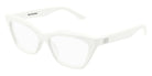 Balenciaga® BB0342O BB0342O 011 55 Eyeglasses - 011-White