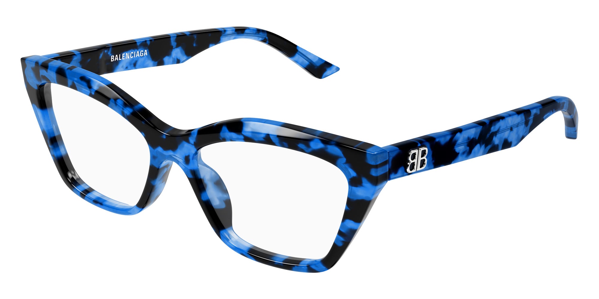 Balenciaga® BB0342O BB0342O 016 55 Eyeglasses - 016-Blue