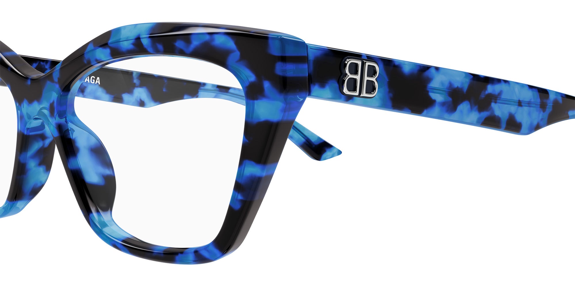 Balenciaga® BB0342O BB0342O 016 55 Eyeglasses - 016-Blue