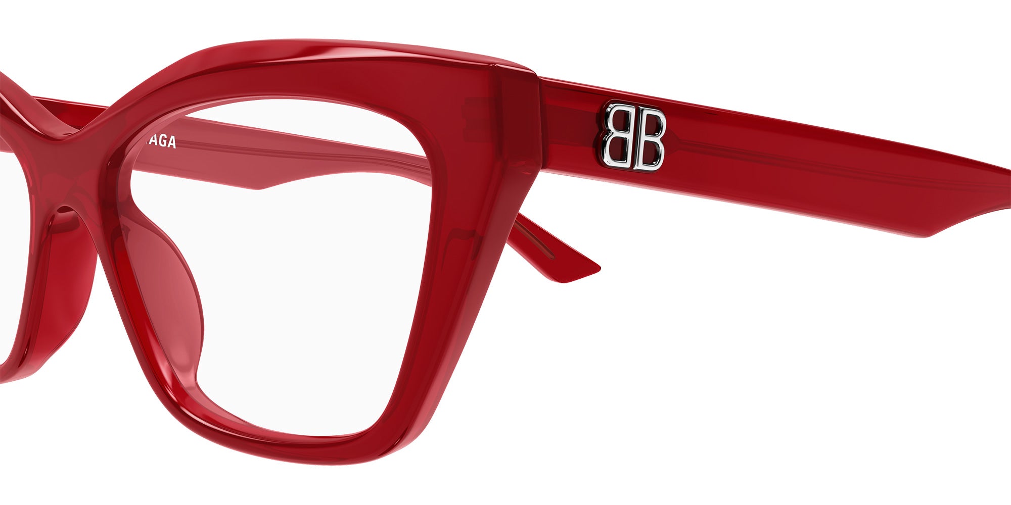 Balenciaga® BB0342O BB0342O 019 55 Eyeglasses - 019-Red