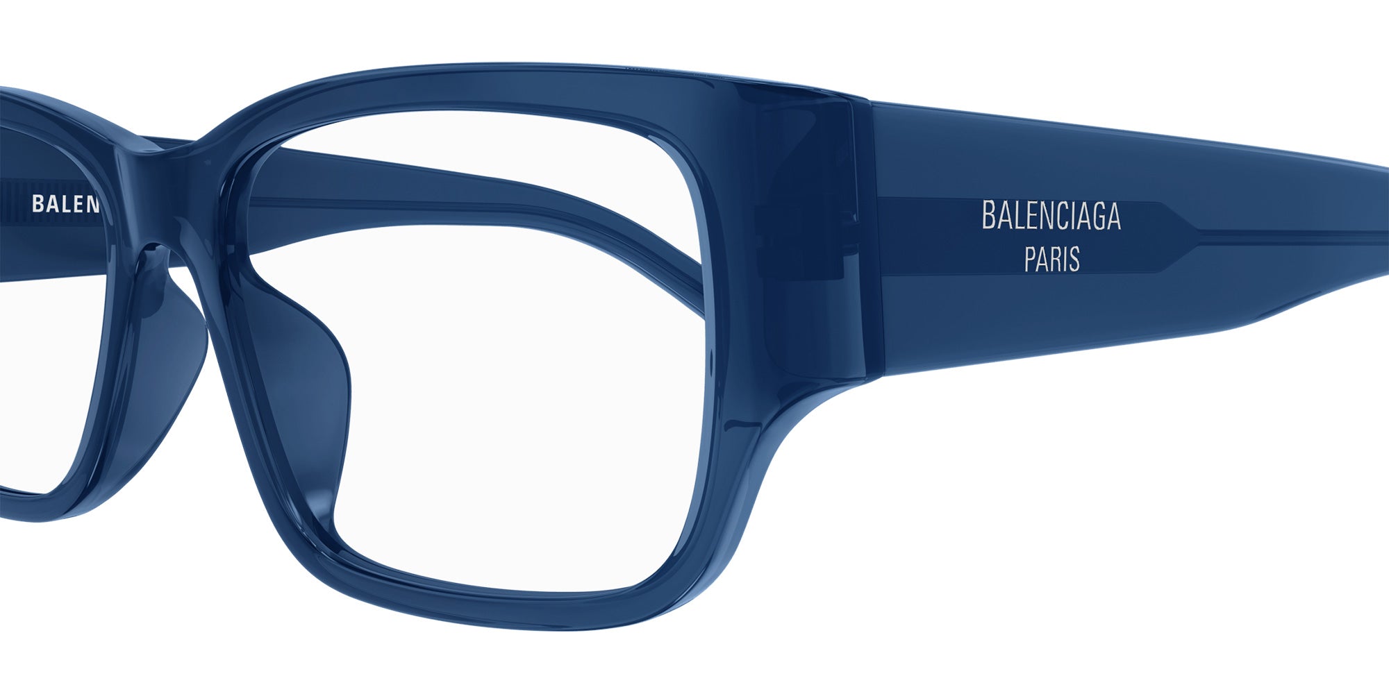 Balenciaga® BB0373OK BB0373OK 003 55 Eyeglasses - 003-Blue