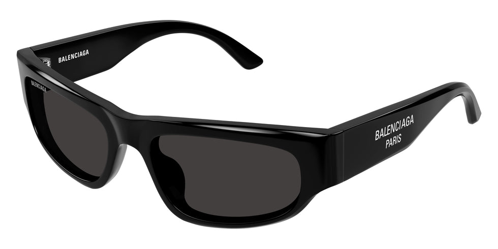 Balenciaga® BB0388S BB0388S 001 56 Sunglasses - 001-Black