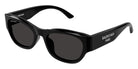 Balenciaga® BB0389SK BB0389SK 001 55 Sunglasses - 001-Black