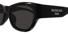 Balenciaga® BB0389SK BB0389SK 001 55 Sunglasses - 001-Black