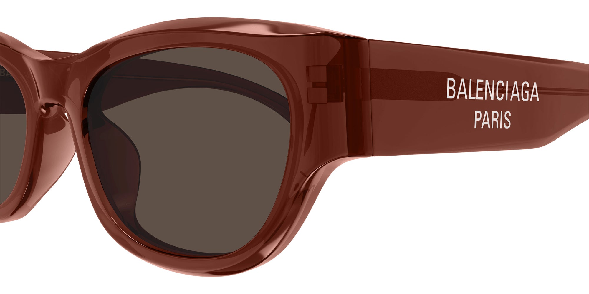 Balenciaga® BB0389SK BB0389SK 004 55 Sunglasses - 004-Brown