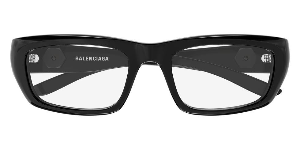 Balenciaga® BB0411O BB0411O 001 53 Eyeglasses - 001-Black