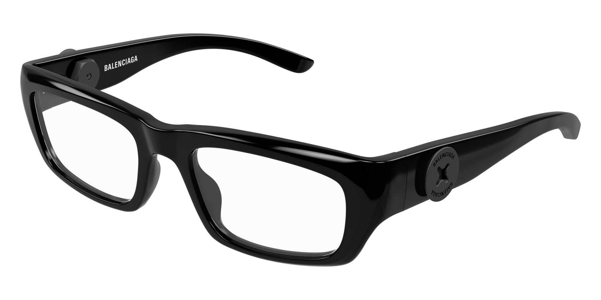 Balenciaga® BB0411O BB0411O 001 53 Eyeglasses - 001-Black