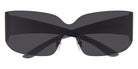 Balenciaga® BB0421S BB0421S 001 99 Sunglasses - 001-Grey