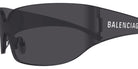 Balenciaga® BB0421S BB0421S 001 99 Sunglasses - 001-Grey