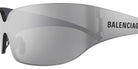 Balenciaga® BB0421S BB0421S 005 99 Sunglasses - 005-Silver