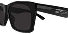 Balenciaga® BB0423S BB0423S 001 56 Sunglasses - 001-Black