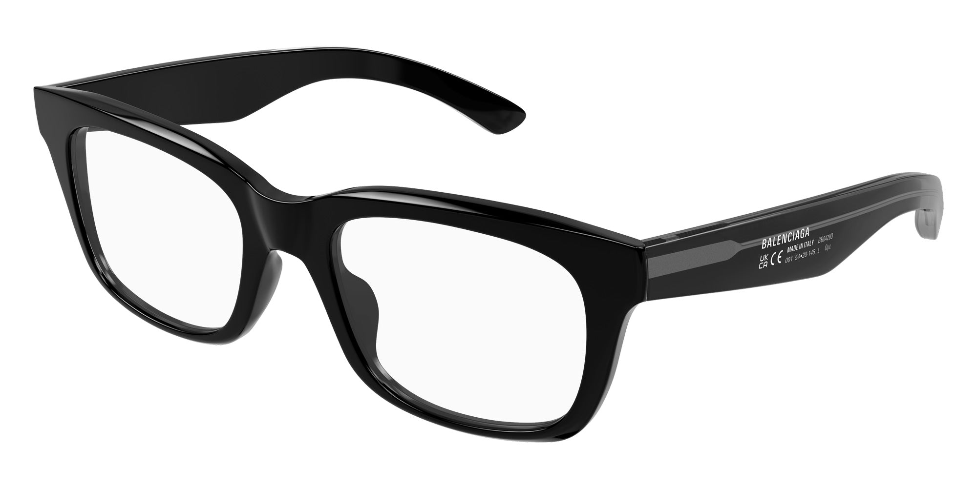 Balenciaga® BB0429O BB0429O 001 54 Eyeglasses - 001-Black