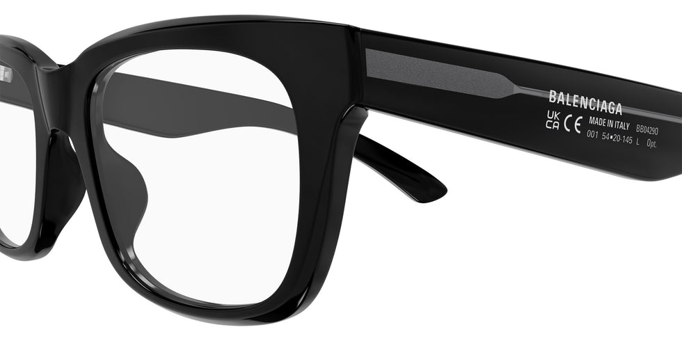 Balenciaga® BB0429O BB0429O 001 54 Eyeglasses - 001-Black