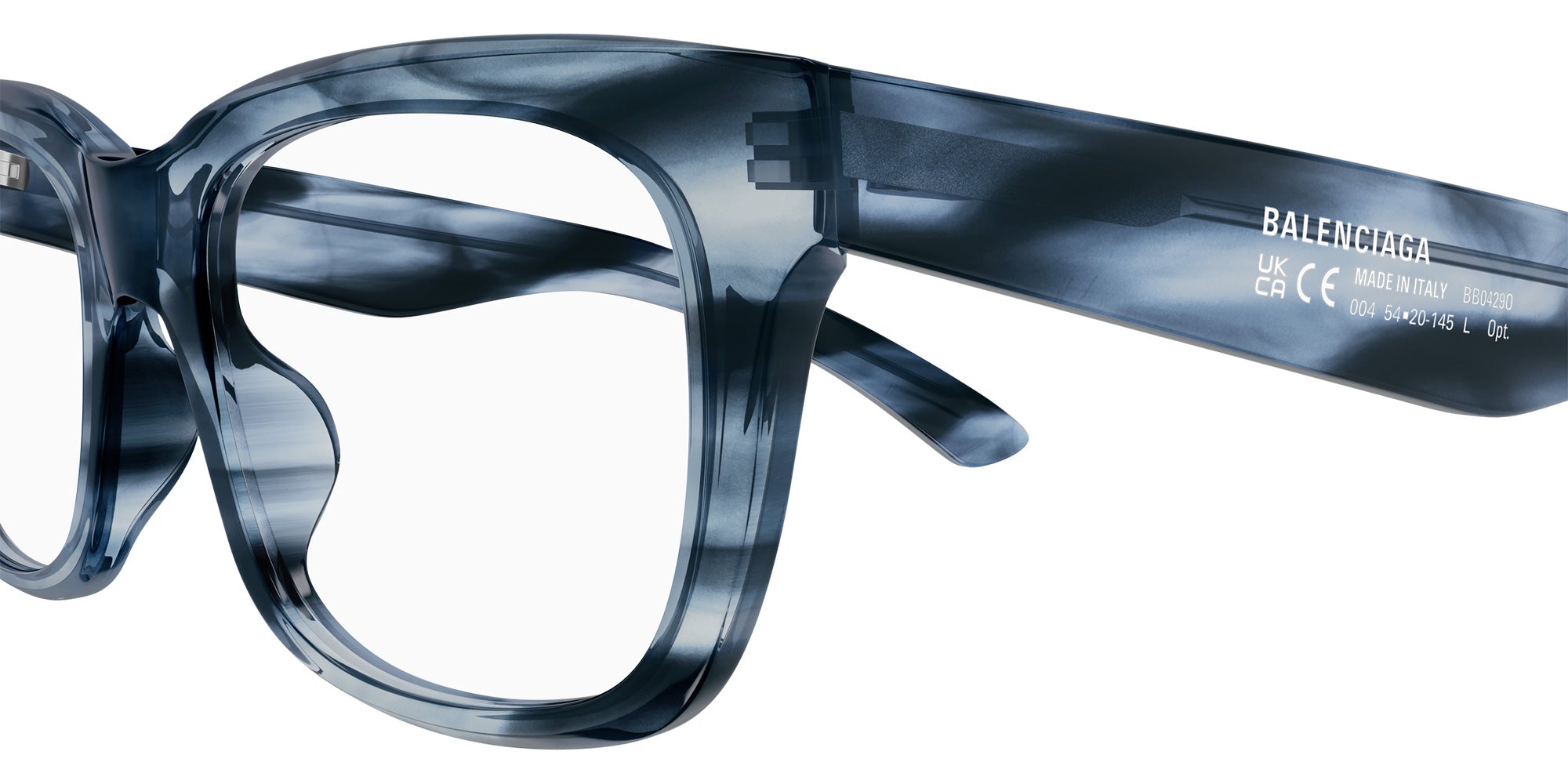 Balenciaga® BB0429O BB0429O 004 54 Eyeglasses - 004-Havana
