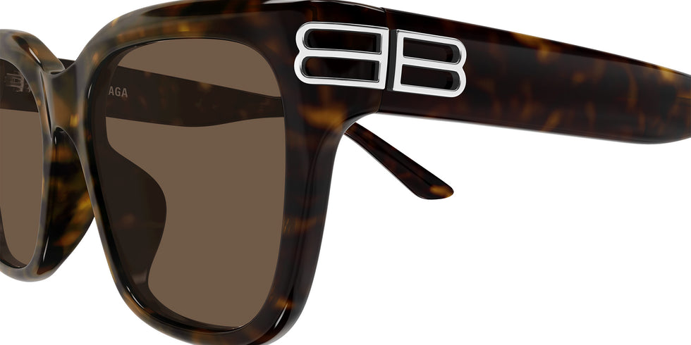 Balenciaga® BB0433SK BB0433SK 002 56 Sunglasses - 002-Havana