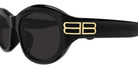 Balenciaga® BB0434SK BB0434SK 001 55 Sunglasses - 001-Black