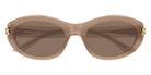 Balenciaga® BB0434SK BB0434SK 004 55 Sunglasses - 004-Brown