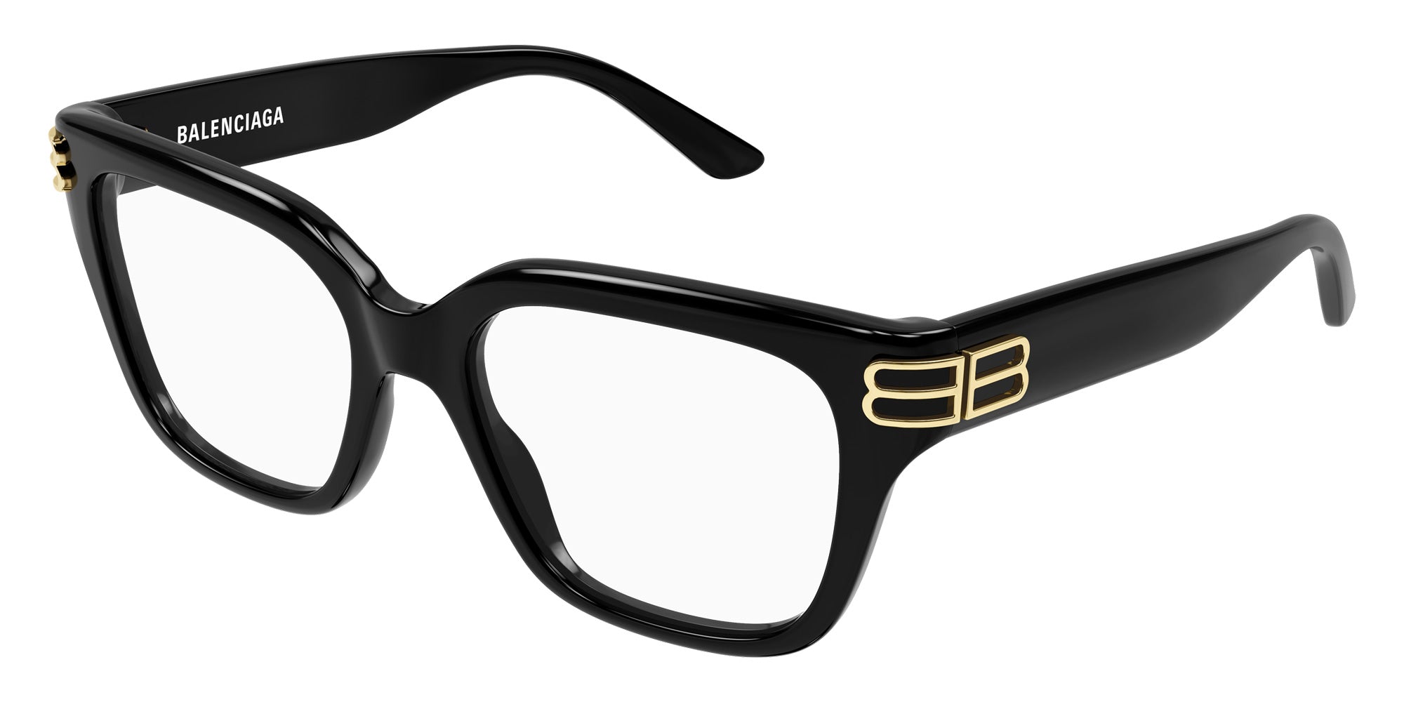 Balenciaga® BB0437O BB0437O 006 54 Eyeglasses - 006-Black