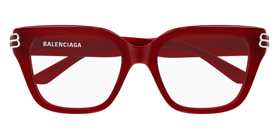 Balenciaga® BB0437O BB0437O 010 54 Eyeglasses - 010-Red