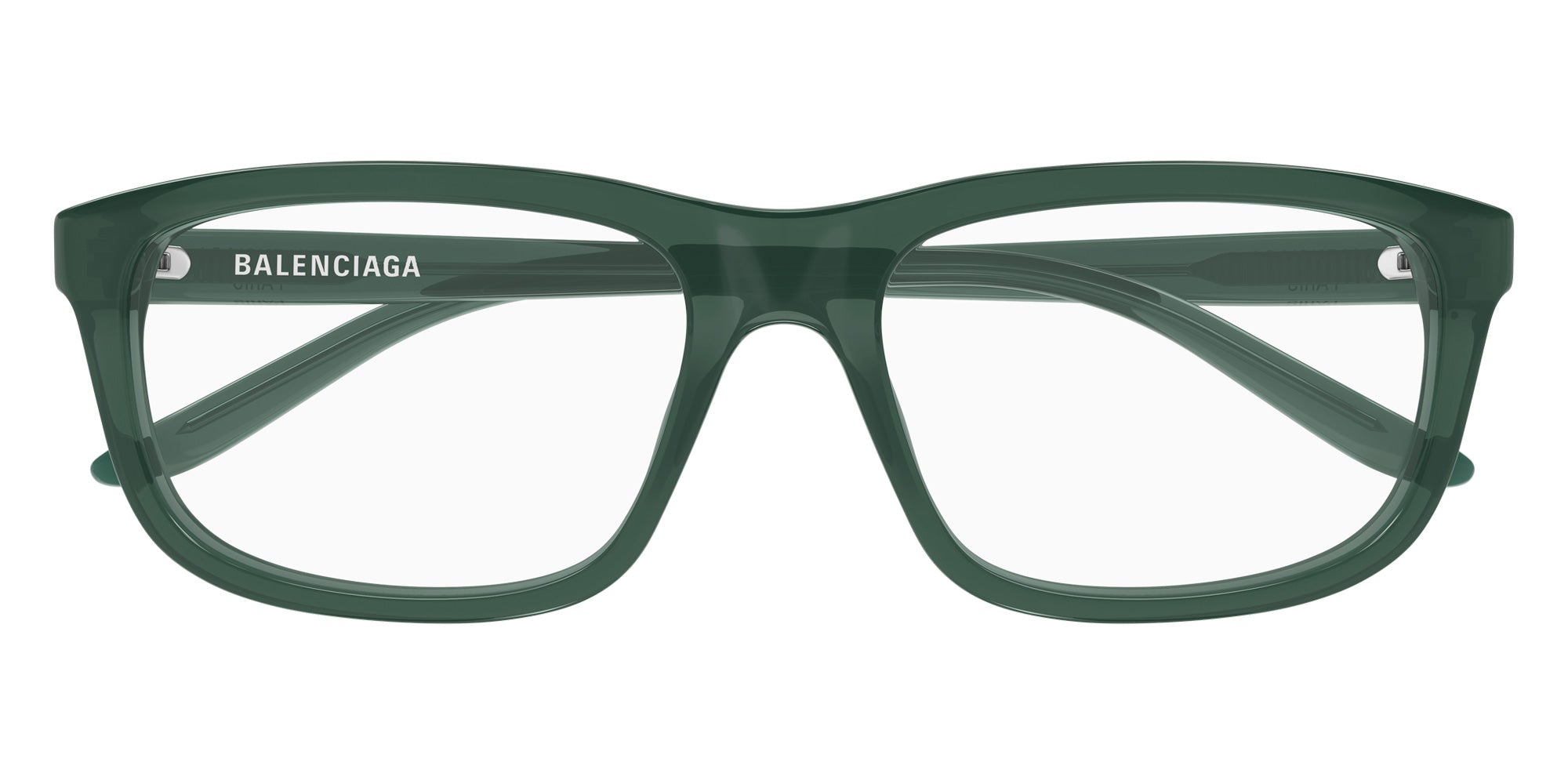 Balenciaga® BB0438O BB0438O 007 57 Eyeglasses - 007-Green